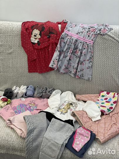 Пакет вещей на девочку 92 98 104