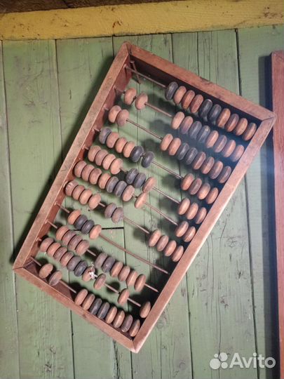 Счеты деревянные бухгалтерские СССР