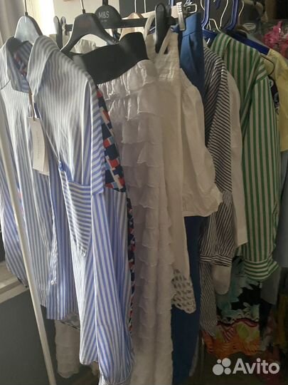 Выбор женской одежды от S до XL