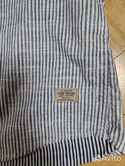 Рубашка мужская летняя в полоску М