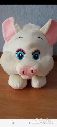 Мягкие игрушки(Единорог,свинка)