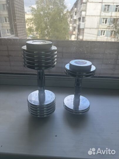 Гантели 10 кг