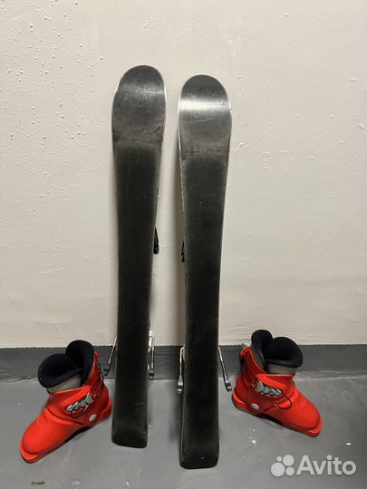Горные лыжи детские 80 с ботинками