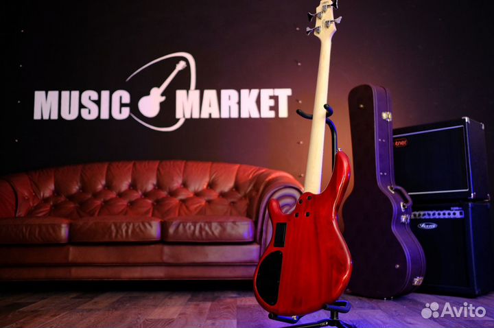 Бас гитара Cort (Комплект)