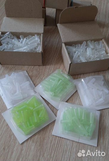 180 шт Наконечник, концевик для шнурка Колокольчик