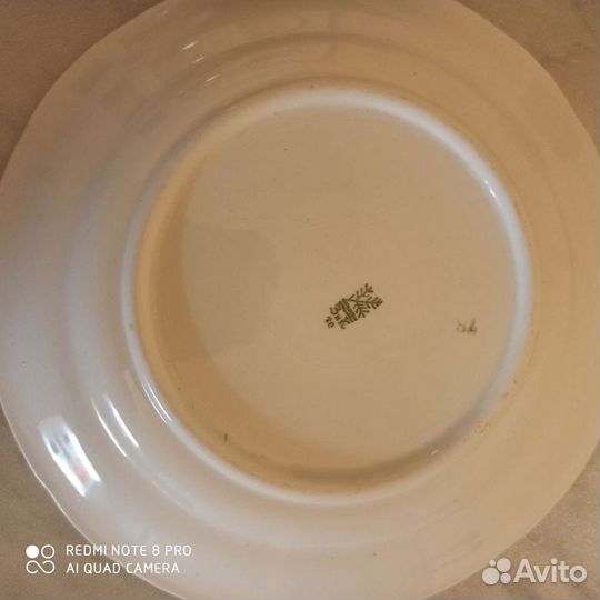 Тарелка зик с ручной росписью