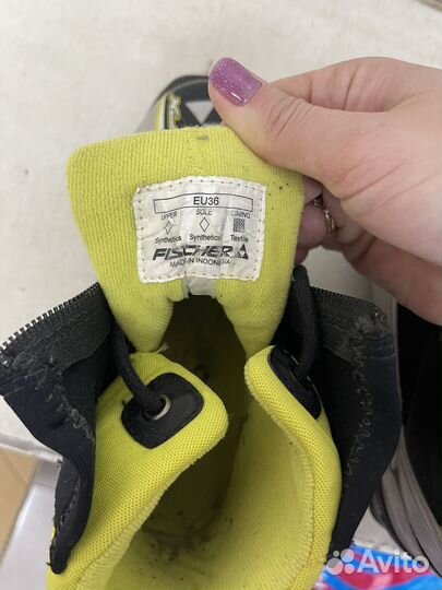 Лыжные ботинки fischer