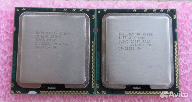 Intel Xeon x5680 3.3GHz 6 Core slbv5
