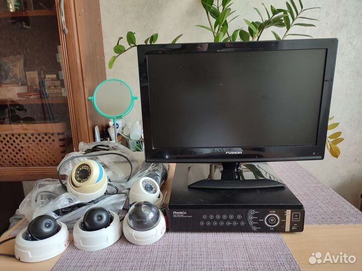 Комплект видеонаблюдения бу