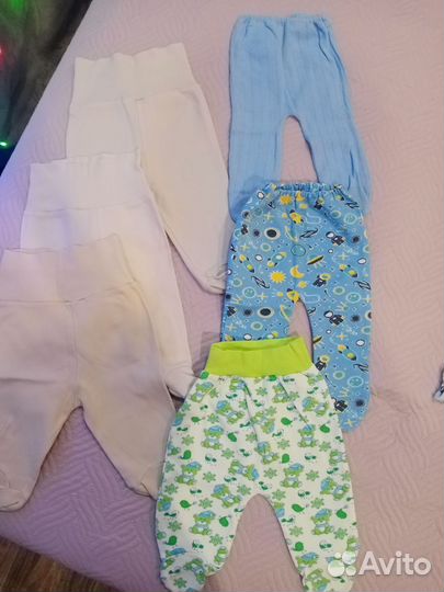 Пакет вещей для новорожденного