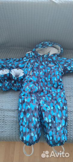 Зимний комбинезон для мальчика 74 /80