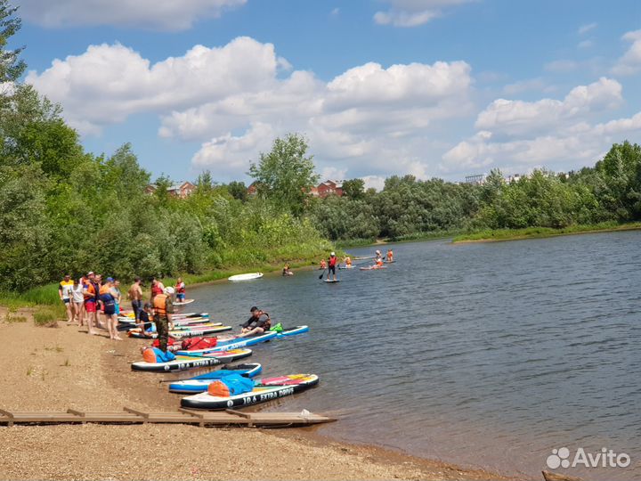 Сплав - прогука вокруг Уфы аренда сап сёрфа