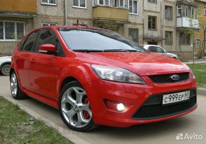 Накладки на пороги на форд фокус 2 хэтчбек