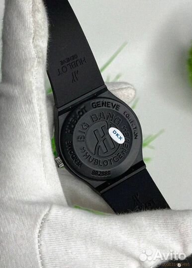 Наручные часы Hublot WHB3 чёрные (Арт.66559)