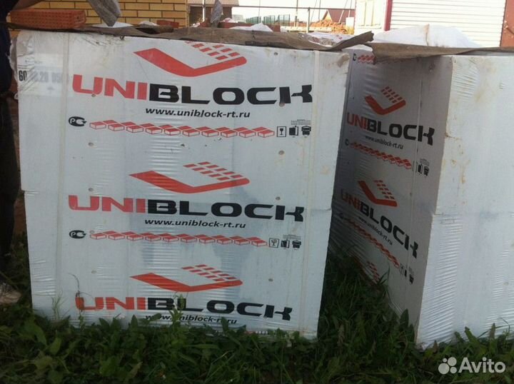 Газоблок Униблок Д500 B2.0