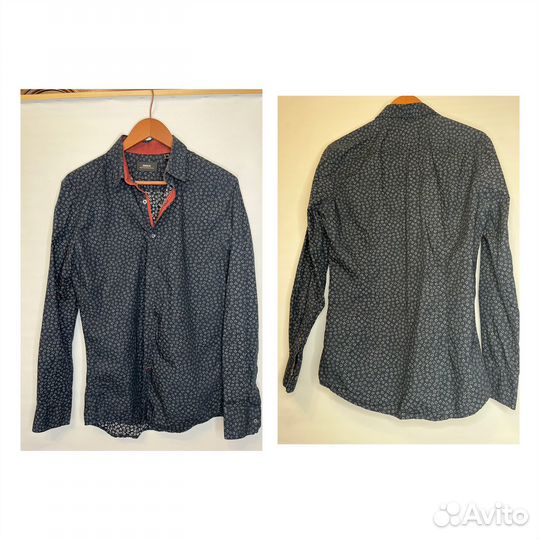 Пакетом мужские рубашки 48-50