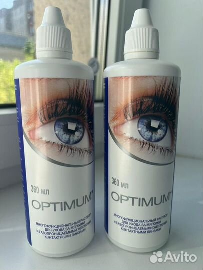 Растворы для контактных линз Optium 360 мл, 2 шт
