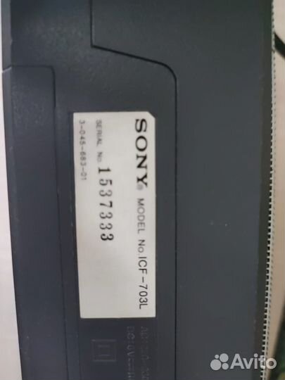 Карманный радиоприемник sony icf-703l