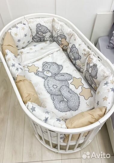 Бортики на кроватку