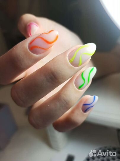 Маникюр; Покрытие гель-лак; Дизайн