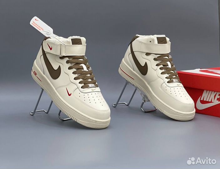 Кроссовки зимние nike air force 1