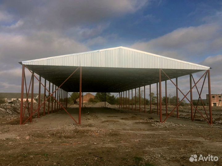 Ангар металлический