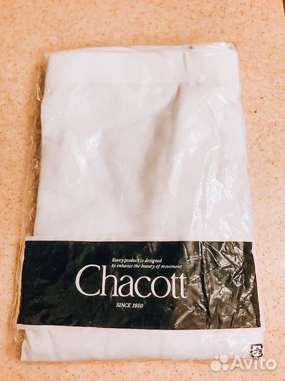 Трико Chacott балетные мужские, белые