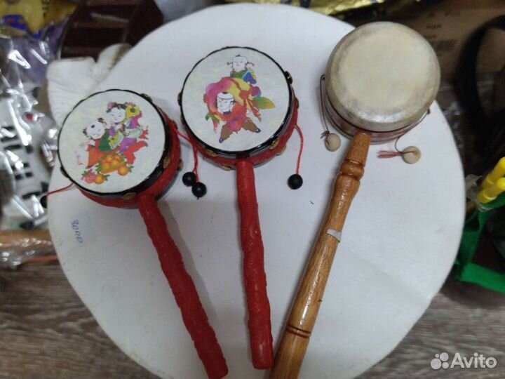Тамбурин, Калимбы,Трещетки пр.Индонезия