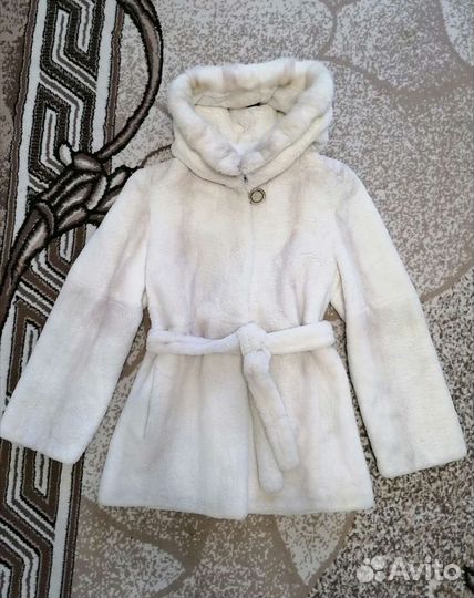 Шуба бобрик норка