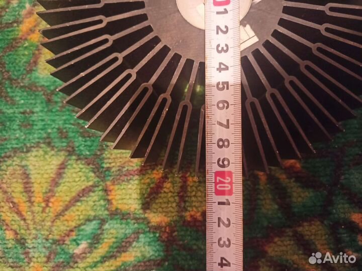 Радиатор алюминиевый для светодиодных модулей