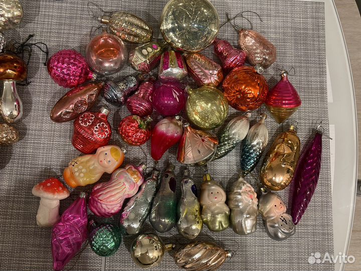 Елочные игрушки СССР