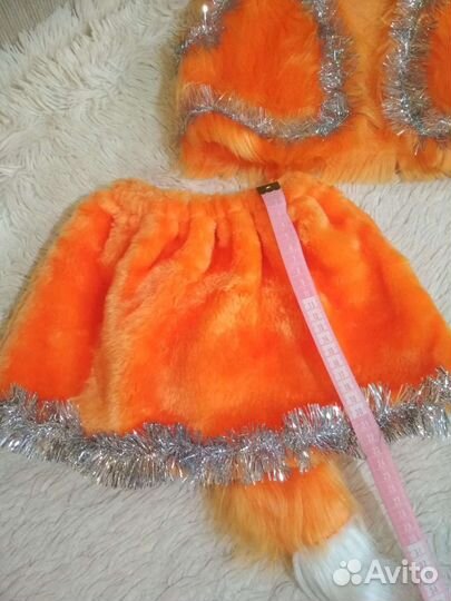 Костюм лисички аренда 3 - 5 лет