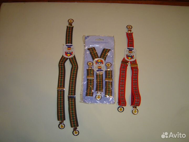 Подтяжки детские и взрослые