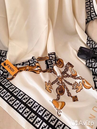 Палантин/ платок/ иск шёлк новый