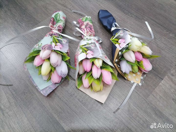 Букет из мыла