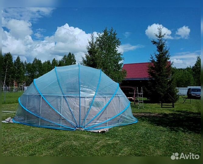 Купол для бассейна