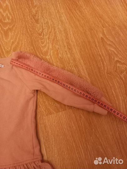 Тёплое платье для девочки