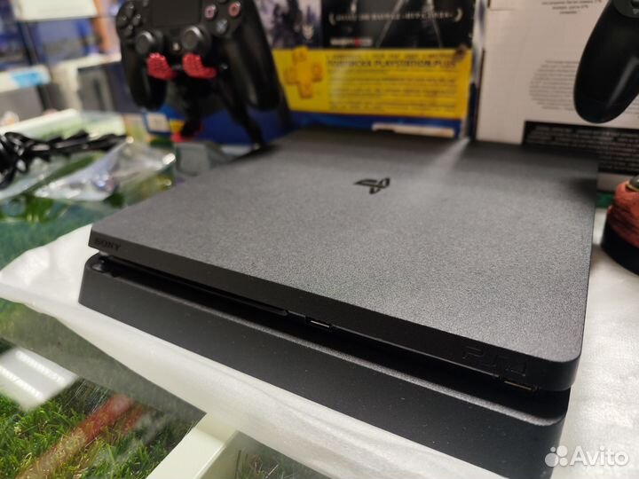 Sony PS4 Slim 1TB(2020) 2 Геймпада/50+ Игр