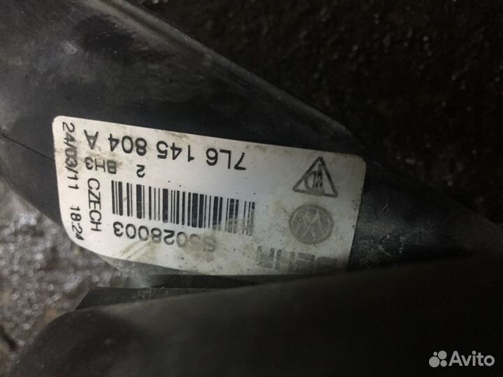 Интеркуллер правый Таурег нф 3.0 D