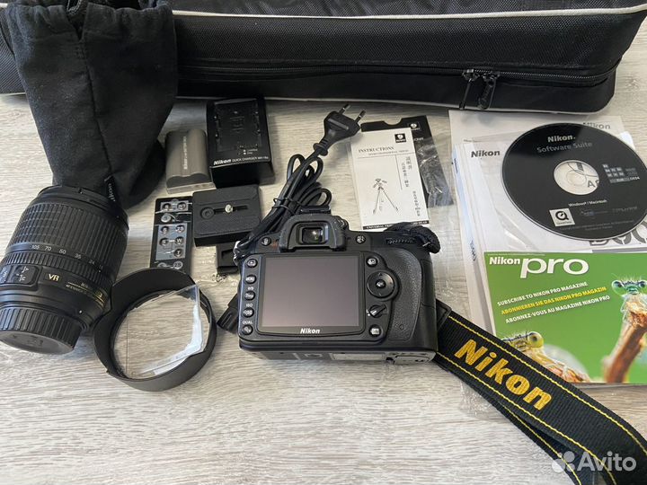 Новый Фотоаппарат Nikon,пульт управ.,штатив+сумки