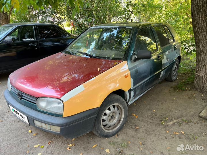 Volkswagen Golf 1.8 МТ, 1996, 190 000 км