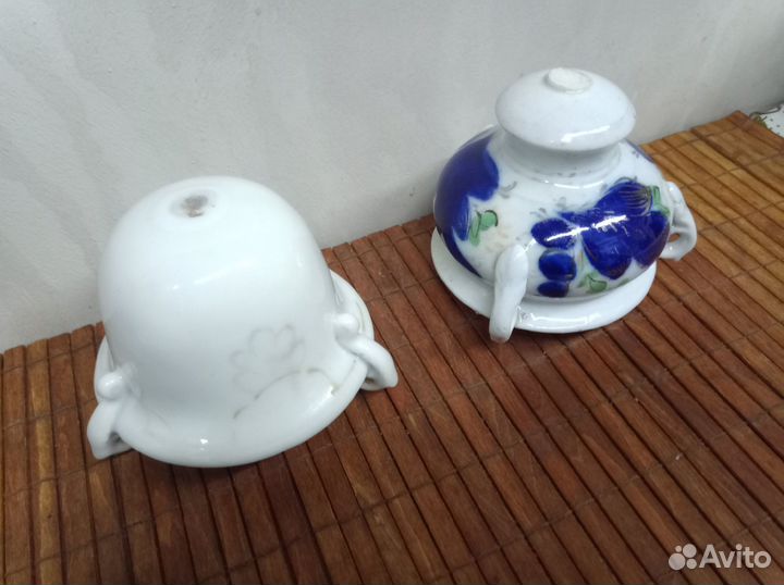 Старинные фарфоровые лампадки