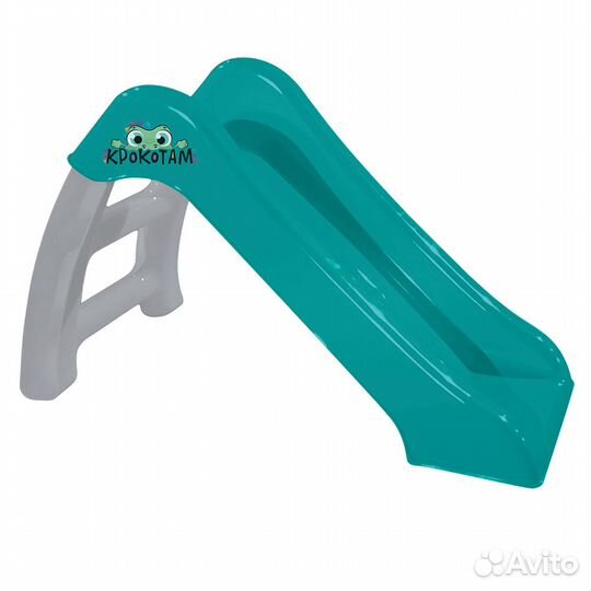 Горка Крокотам 70 см Г431813 бирюзовый и серый