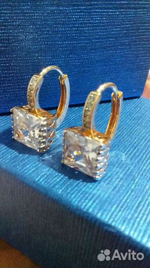 Серьги ювелирная бижутерия