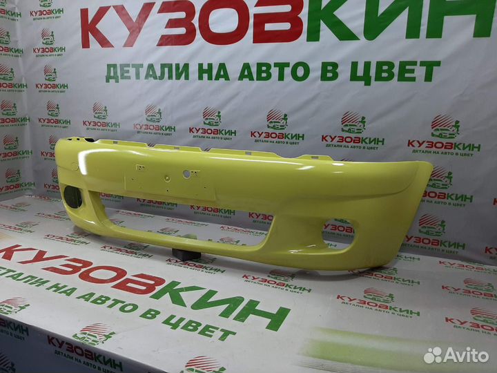 Бампер передний Дэу Matiz Матиз 346, 54K Желтый
