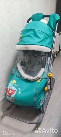 Коляска санки