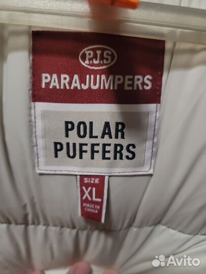 Parajumpers Пуховик XL Пух 90% Перо 10% Оригинал