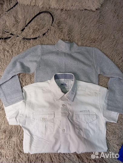 Рубашка белая