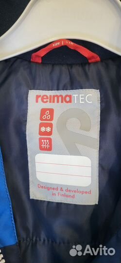 Куртка зимняя на мальчика reima tec 116 122