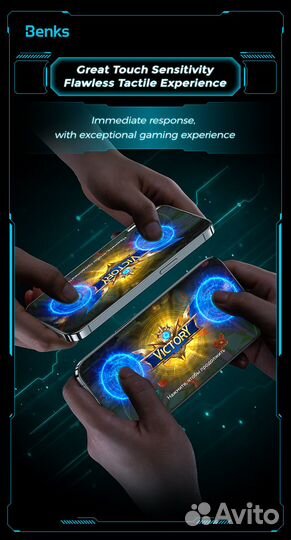 Benks Стекло iPhone 13,13Pro,14 Матовое